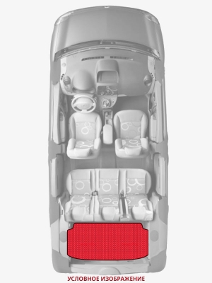 ЭВА коврики «Queen Lux» багажник для Honda N-Box Slash